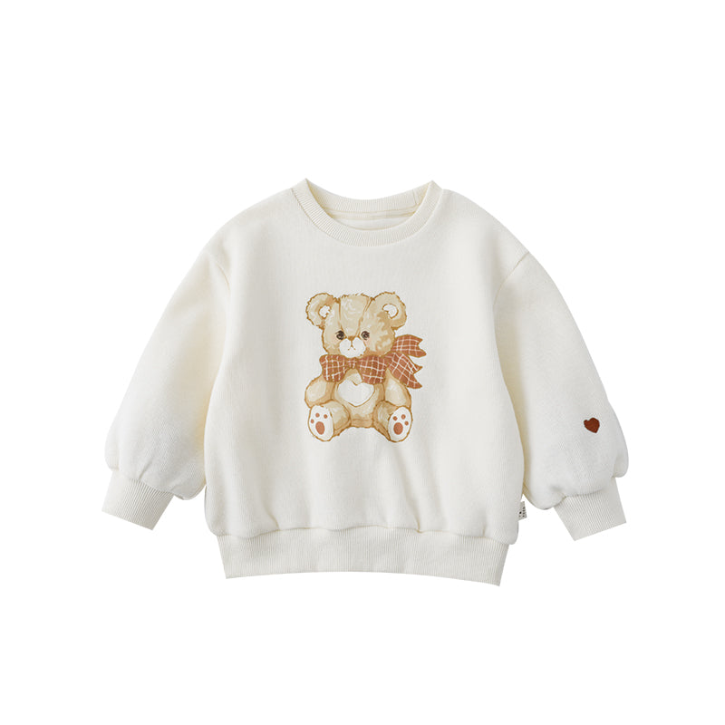 Brown teddy hoodie and skirt set