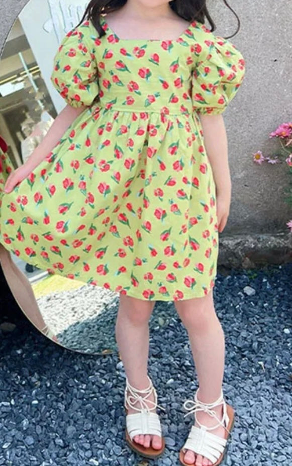Flowers summer dress
