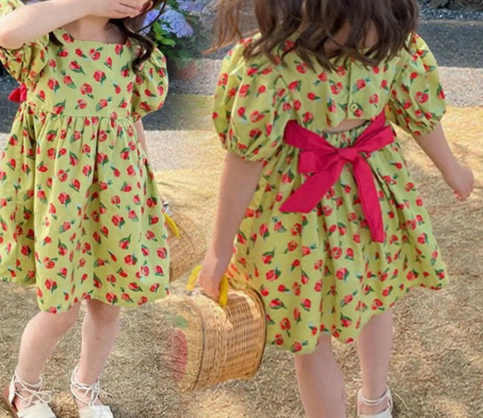 Flowers summer dress