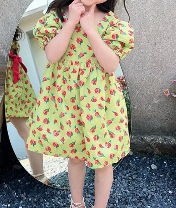 Flowers summer dress