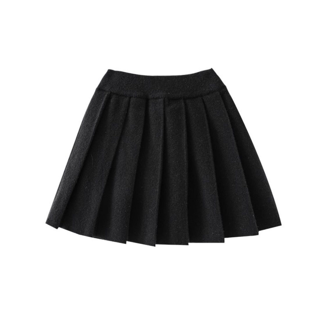 Black & White Shirt and Skirt Set